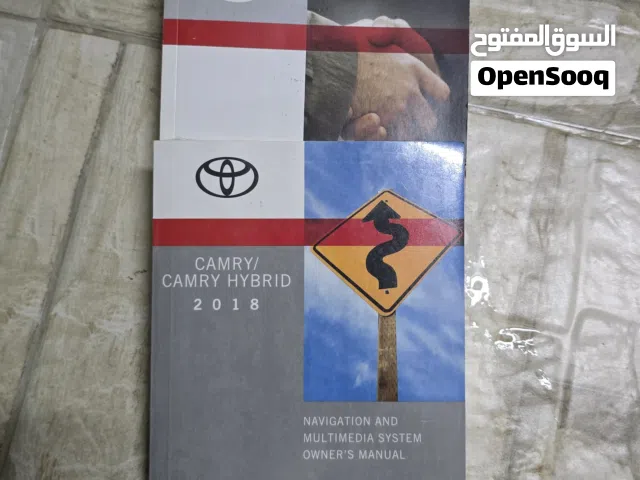 كاميرا خلفيه لكامري 2018 وفوق وايضا متوفر كتب وكاله