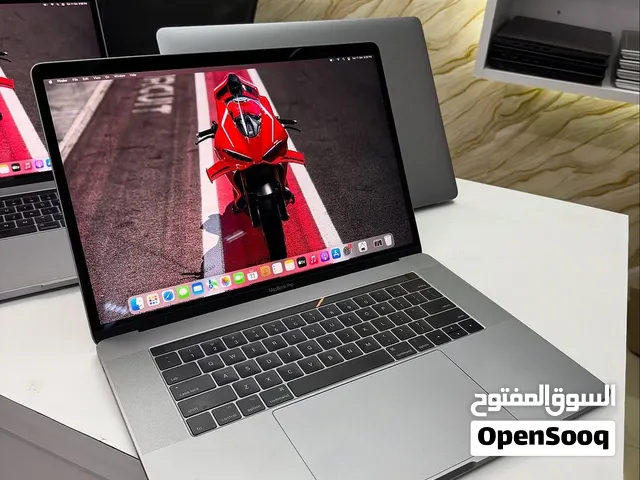 MACBOOK PRO 512ssd +core i7 +RAM   للمصممين والمهندسين والطلاب16GB اعلى مواصفات