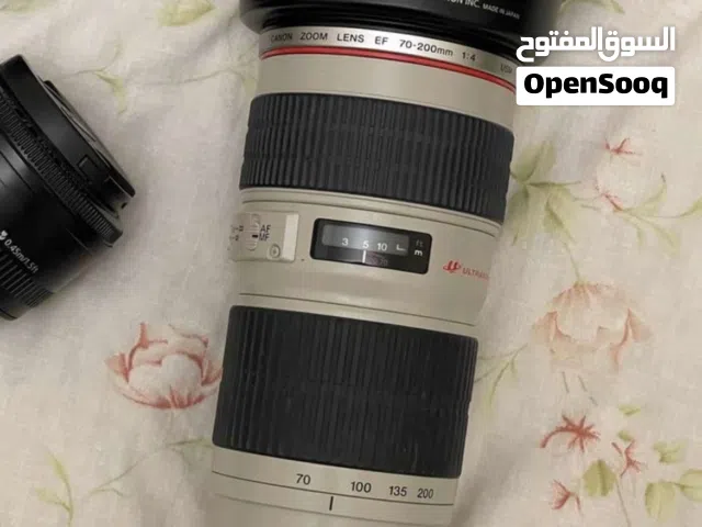 كامرة بجميع ملحقاتها مع 3 عدسات