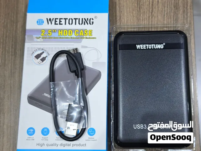 External harddrive 750GB storage
