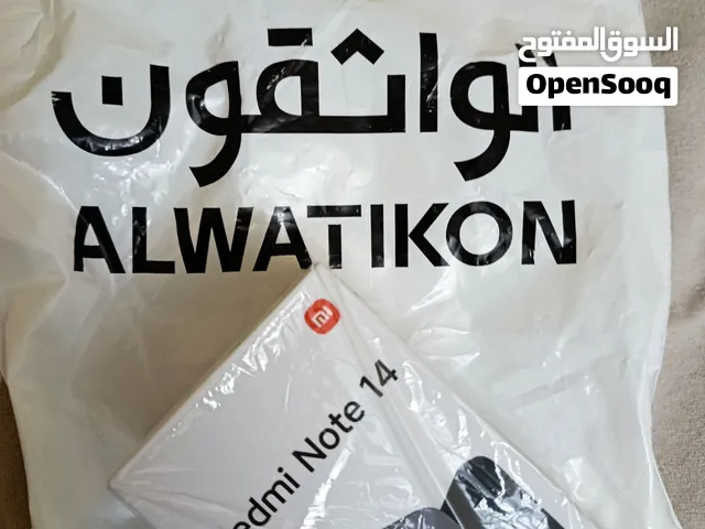 السلام عليكم يتوفر ردمي نوت 14مستعمل استعمال نضيف نضيف للبيع السعر1150