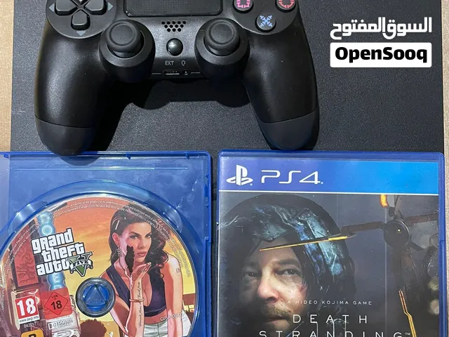 Playstation 4 (PS4) Slim 1to avec Les cables manette ou 2 CDs