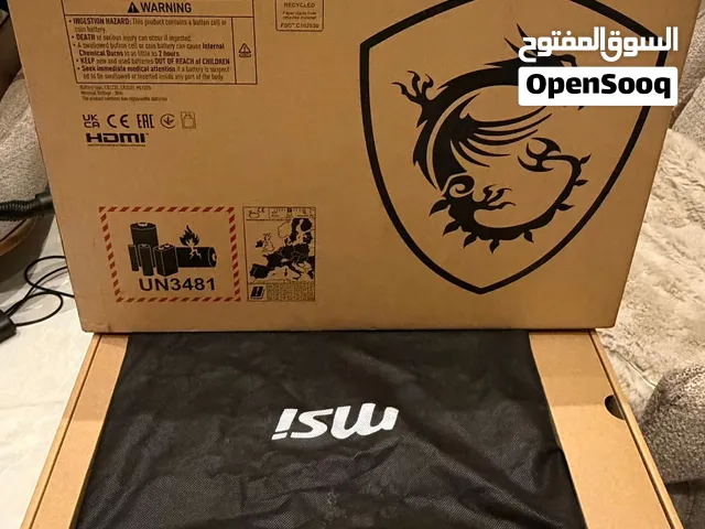لابتوب Msi كروسهير Crosshair للبيع