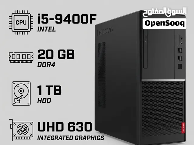 PC Fixe Lenovo i5-9400F - 20GB RAM DDR4 - 1TB HDD (Nqi bzaf)