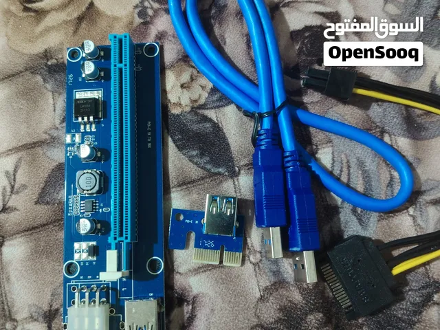 بطاقة رفع (PCI-E Riser Card - 1X to 16X