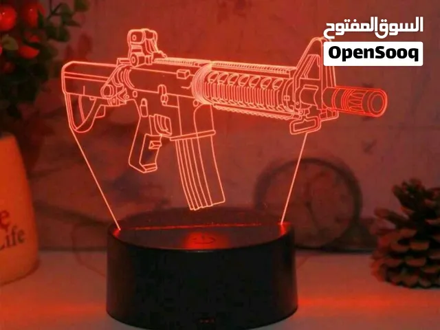 سلاح M4مضيء للمكتب جديد و بعده الوان