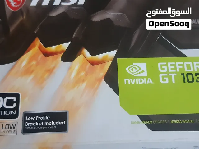 كرت شاشة MSI Geforce gt1030