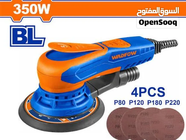 صنفرة مدارية عشوائية (برسلس) بقوة 350 واط من WADFOW