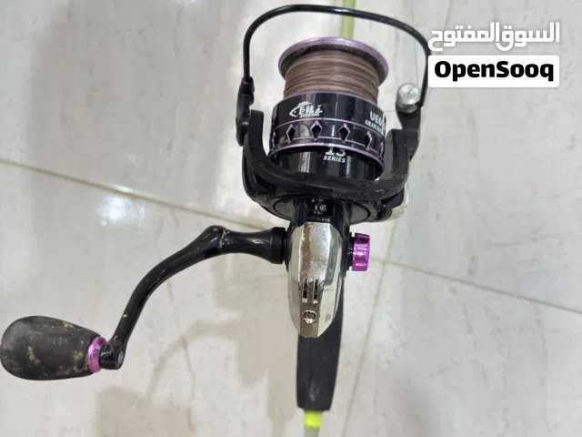 معدات صيد سمك ضلات بالبيت استخدام قليل ونظاف