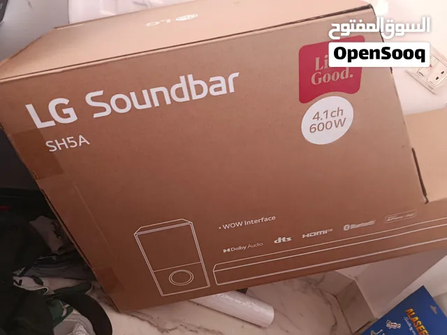 للبيع بـالكرتونة والضمان والفاتورة! ساوند بار LG SH5A بحالة الزيرو (600 واط)