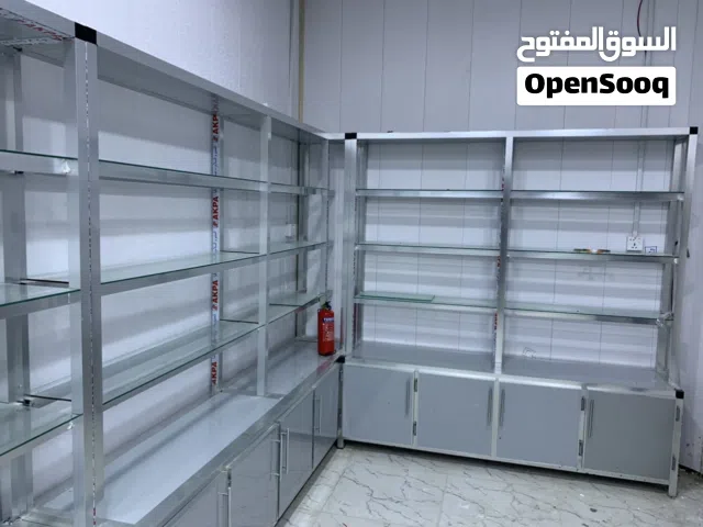 رفوف المنيوم للعرض