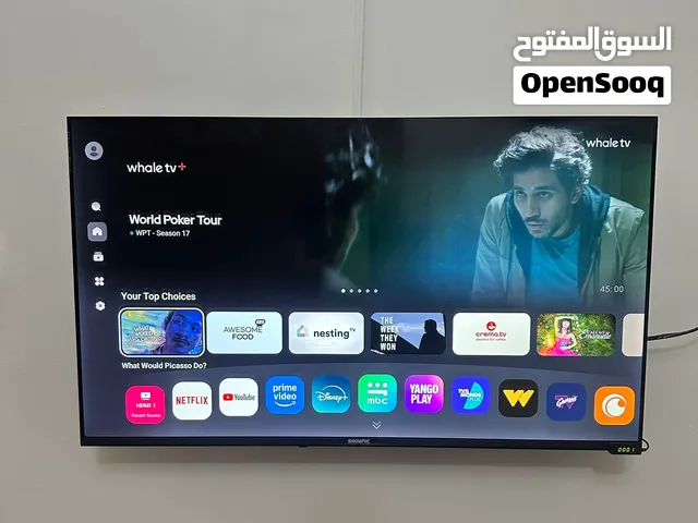 شاشة سمارت 4k نوع شونك للبيع