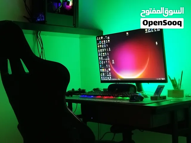 كمبيوتر مكتبي احترافي للمونتاج، التصميم والألعاب   pc