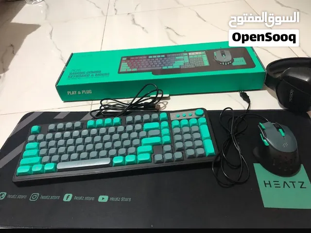 مجموعه ماوس ويكبورد وماوس باد RGB