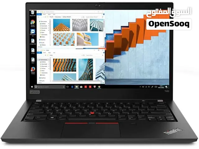 لابتوب لينوفو ثينك باد T490 مستعمل، كور i5 جيل ثامن، رام 16جيجابايت، 256 جيجابايت اس اس دي، 14بوصة