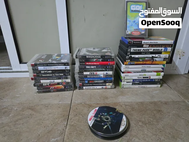 video games bundle, 51 games, ps3, ps2, psp, xbox etc