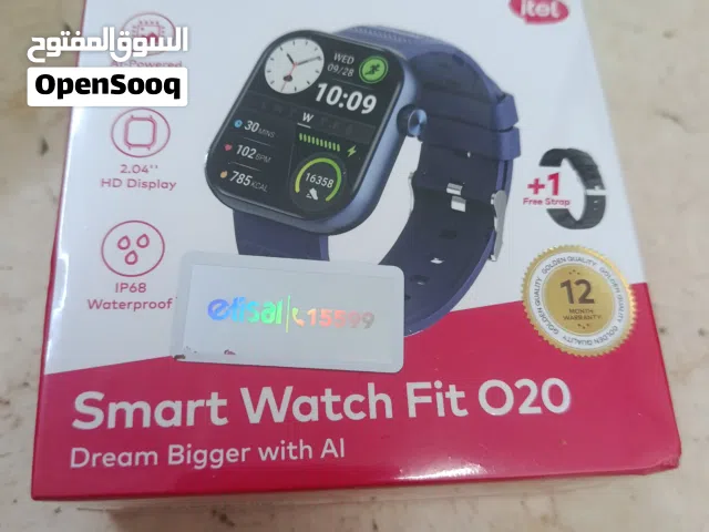 ساعه سمارت ايتل للبيع itel smart watch fit 020