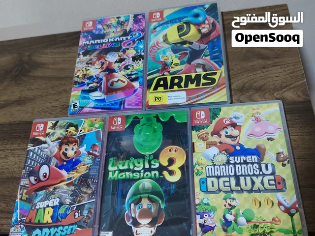 بسم الله العاب نينتندو سويتش للبيع