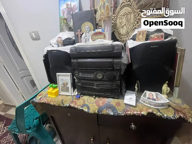 سيسيتم صوت سوني aux منغير بلوتوث خمس سماعات 2 كبار 3 صغيرين غير السيستم الي في النص