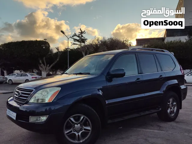 لكزس GX470 V8 فل كامل  دفع رباعي  ممشى أصلي  حالة ممتازة.