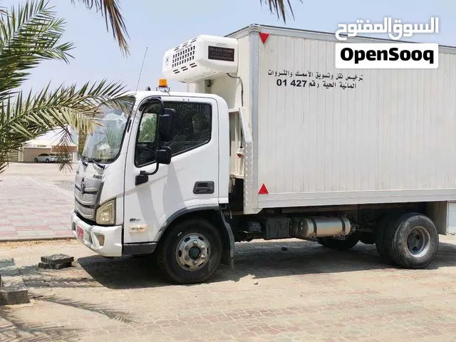 شاحنة  نقل الاسماك براد شبه جديده وكالة بهوان