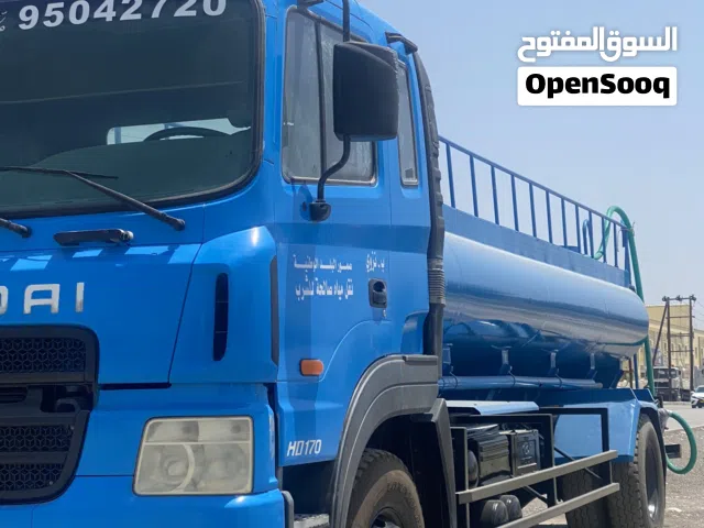 تنكر ماء صالح للشرب للبيع او التأجير مع السائق (3000 جالون)