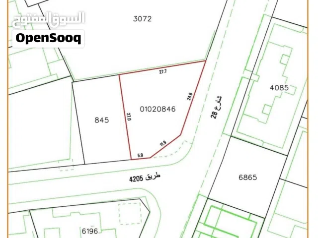 للبيع ارض سكنية في عراد