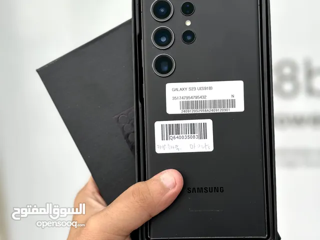 عرض خااص : Samsung s23  ultra 512gb هواتف بحالة الوكالة بدون مشاكل بحالة الوكالة