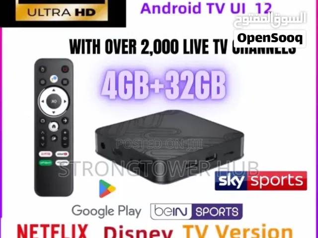 Android BOX RECIEVER/watch TV channels without Dish/Smart TV Box