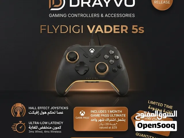 Flydigi Vader 5s! القوة المطلقة في يدك: اكتشف دقة وسرعة 0.003 وحده التحكم الاحترافية