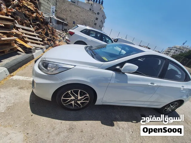 هونداي اكسنت موديل 2018 ماتور 1400 بنزين للبيع عالكاش