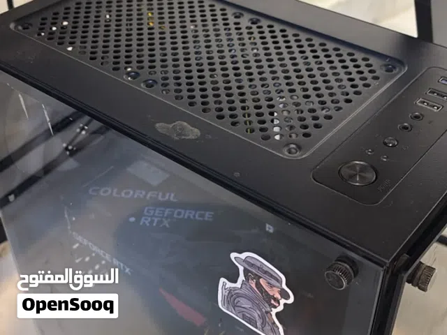 بي سي للبيع با 3500المواصفات : rtx 3060 i5 12th 256gb 1t hhd استعمال شهر واحد فقط رقم التواصل : 050