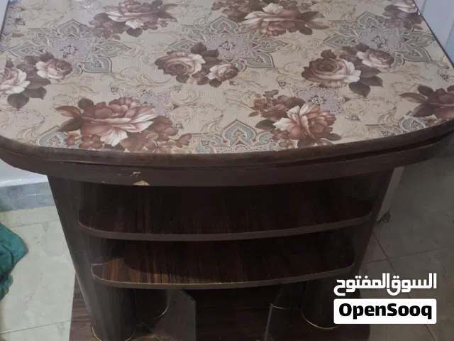 ترابيزه قرص دوار  3 ادوار بها بعض العيوب البسيطه مبينه فى الصور