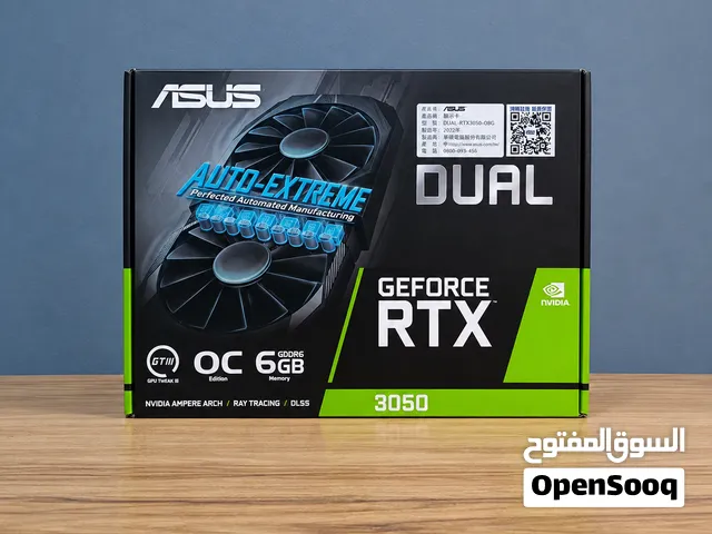ASUS Dual RTX 3050 OC Edition 6GB  GDDR6