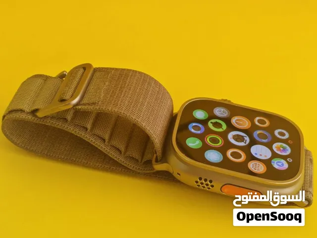 ساعة ابل اولترا الجيل الاول 49 ملم  تيتانيوم بطارية 96% مستعمل كالجديد