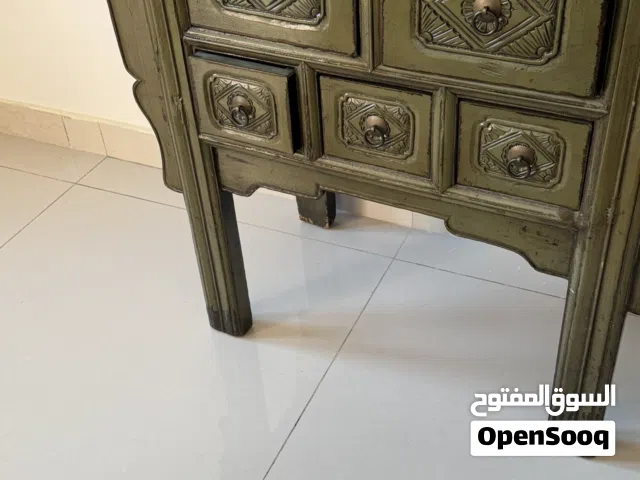 Olive green Rustic Console Table