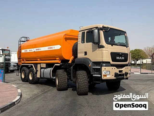 MAN TGS 41.480 DIESEL TANKER TRUCK 8X8