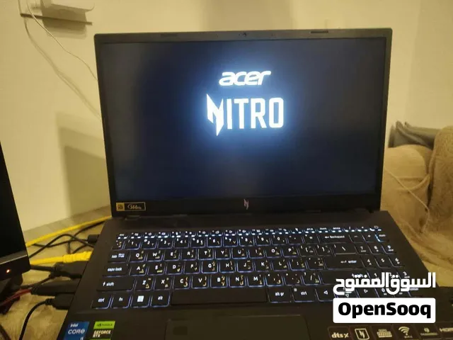 للبيع لابتوب Gaming بحالة ممتازة   Acer Nitro V 15 – ANV15-51 جهاز قوي ومناسب للألعاب، الدراس