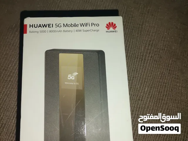 راوتر هواوي 5G برو المحمول (HUAWEI 5G Mobile WiFi Pro) - شغال ممتاز 100%
