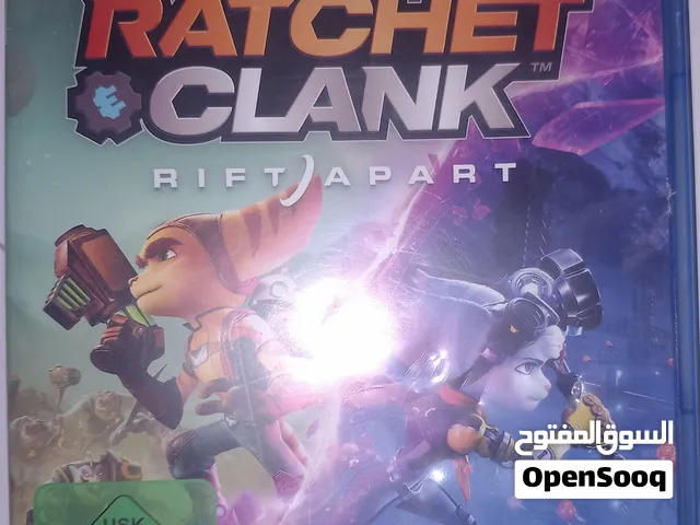 لعبة ratchet and Clank rift apart مستعمله لجهاز بلايستيشين 5