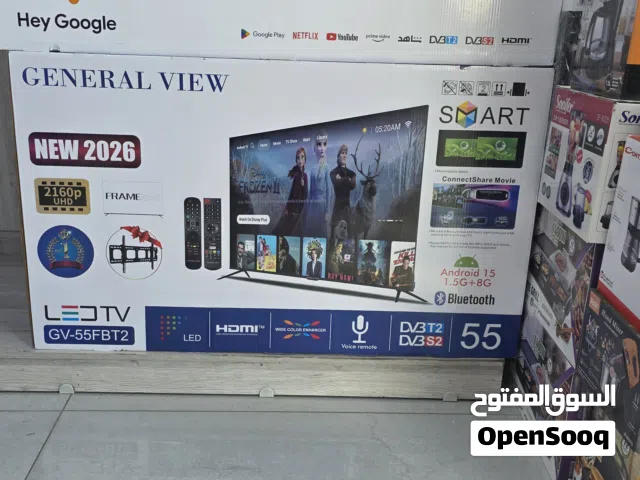 شاشه 55 جنرال فيو سمارت 4k