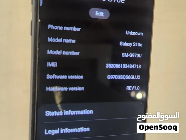 Samsung Galaxy S10e Perfect Condition