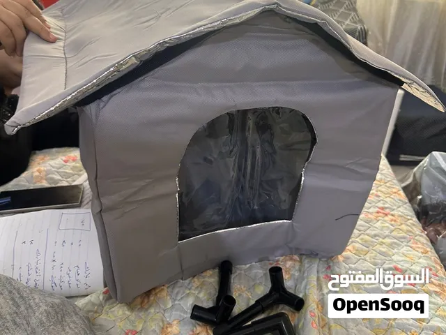 منزل قطط او كلاب هل شكل ضط المطر والحرارة