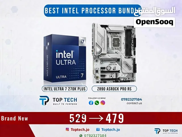 270k plus x z890 اقوى معالج انتل للالعاب في العالم و ثالث اقوى معالج مولتي كور بالعالم