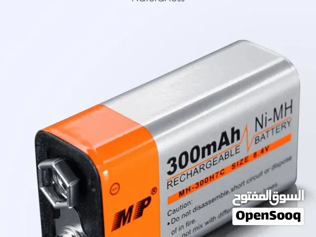 بطاريات شحن قياس Rechargeable Battery 9V