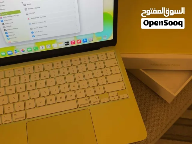 ماك بوك نيو  شاشة 13 بوصة  معالج A18 Pro, معالج