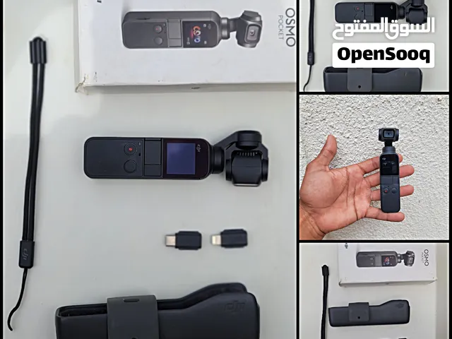 كاميرا DJI OSMO POKET   اصغر كامرا بالعالم بدقه عاليه ورهيبه  من شركه عالميه ومعروفه ، للهواة