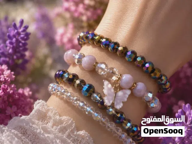 أرقى الأساور المصنوعة يدوياً - الهدية المثالية لكي ولمن تحب ماركة BOBA ACCESSORIES