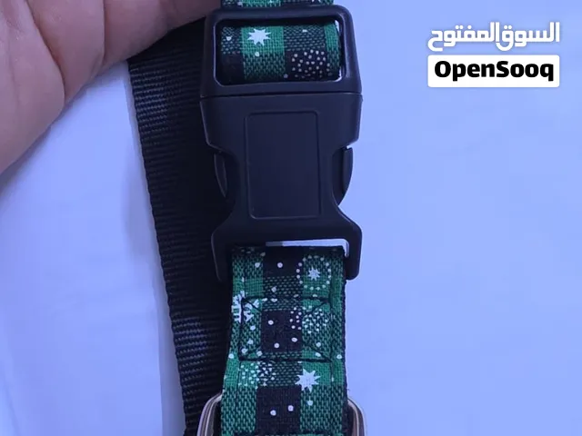 طوق كلب عريض مزين بفيونكة – جديد غير مستخدم