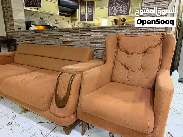 طقم قنفات خشب زان مستعمل نظيف